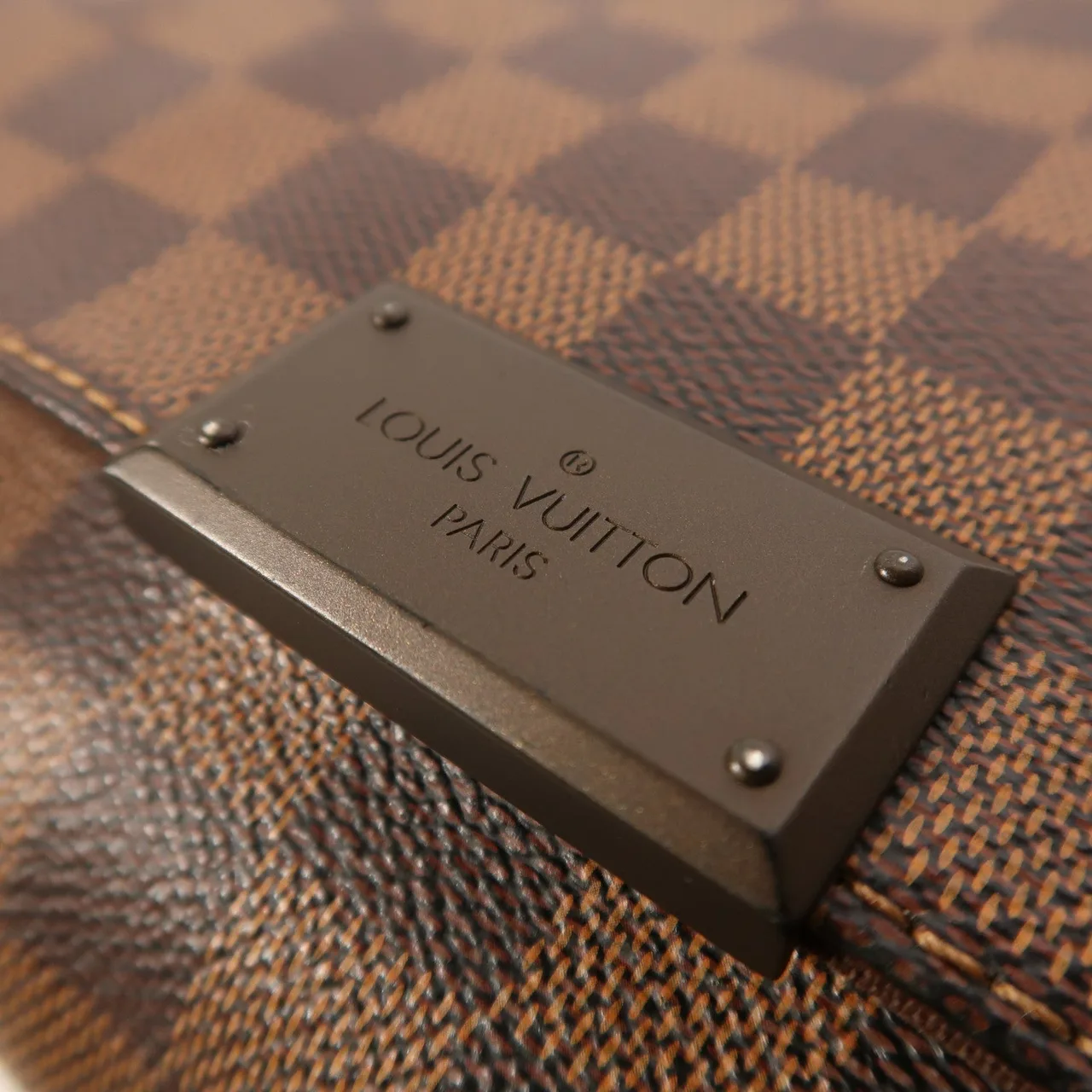 LOUIS VUITTON District N41213 Shoulder Bag Coated Canvas 棕色 / Brown Coated Canvas Rank B - Thumbnail 9