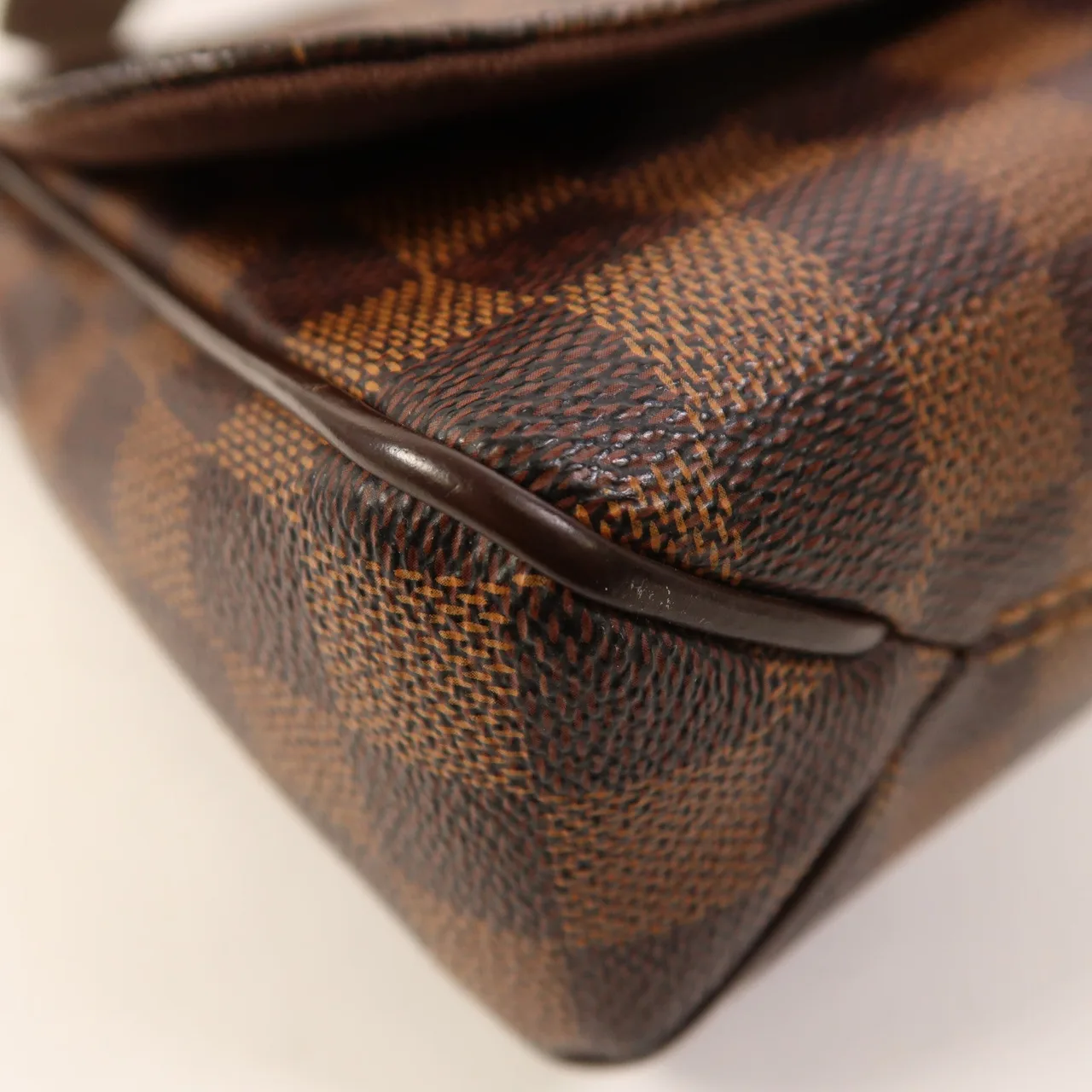LOUIS VUITTON District N41213 Shoulder Bag Coated Canvas 棕色 / Brown Coated Canvas Rank B - Thumbnail 11
