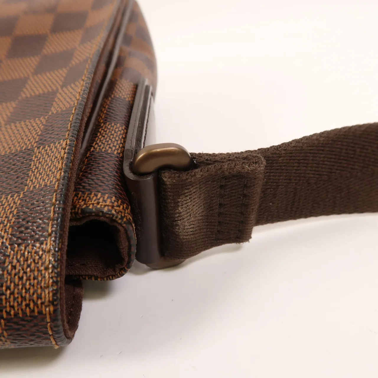 LOUIS VUITTON District N41213 Shoulder Bag Coated Canvas 棕色 / Brown Coated Canvas Rank B - Thumbnail 15