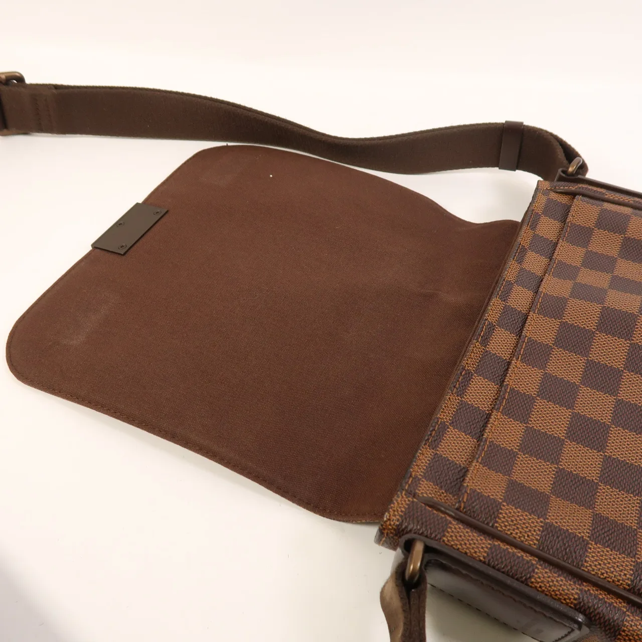 LOUIS VUITTON District N41213 Shoulder Bag Coated Canvas 棕色 / Brown Coated Canvas Rank B - Thumbnail 16