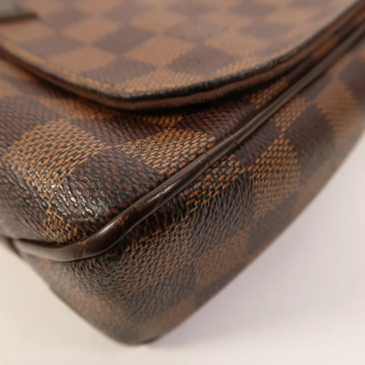 LOUIS VUITTON District N41213 Shoulder Bag Coated Canvas 棕色 / Brown Coated Canvas Rank B - Thumbnail 17