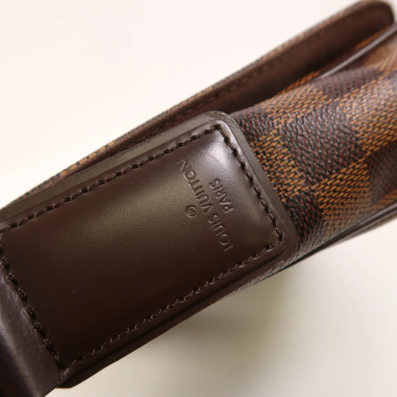 LOUIS VUITTON District N41213 Shoulder Bag Coated Canvas 棕色 / Brown Coated Canvas Rank B - Thumbnail 18