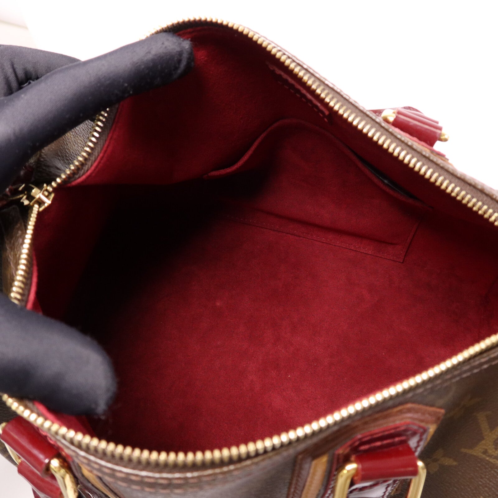 LOUIS VUITTON Speedy M95586 手提包 塗層帆布 5
