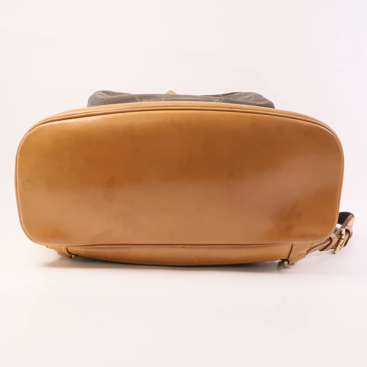 LOUIS VUITTON Montsouris M51135 Backpack Coated Canvas 棕色 Coated Canvas Rank B - Thumbnail 4