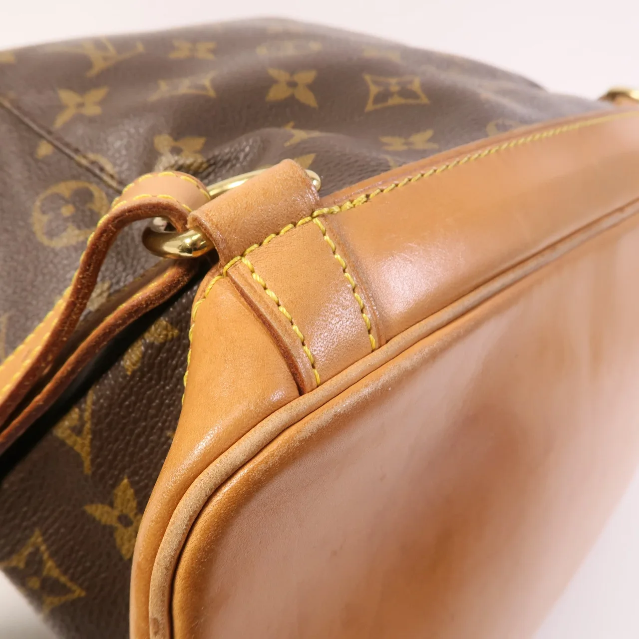 LOUIS VUITTON Montsouris M51135 Backpack Coated Canvas 棕色 Coated Canvas Rank B - Thumbnail 10