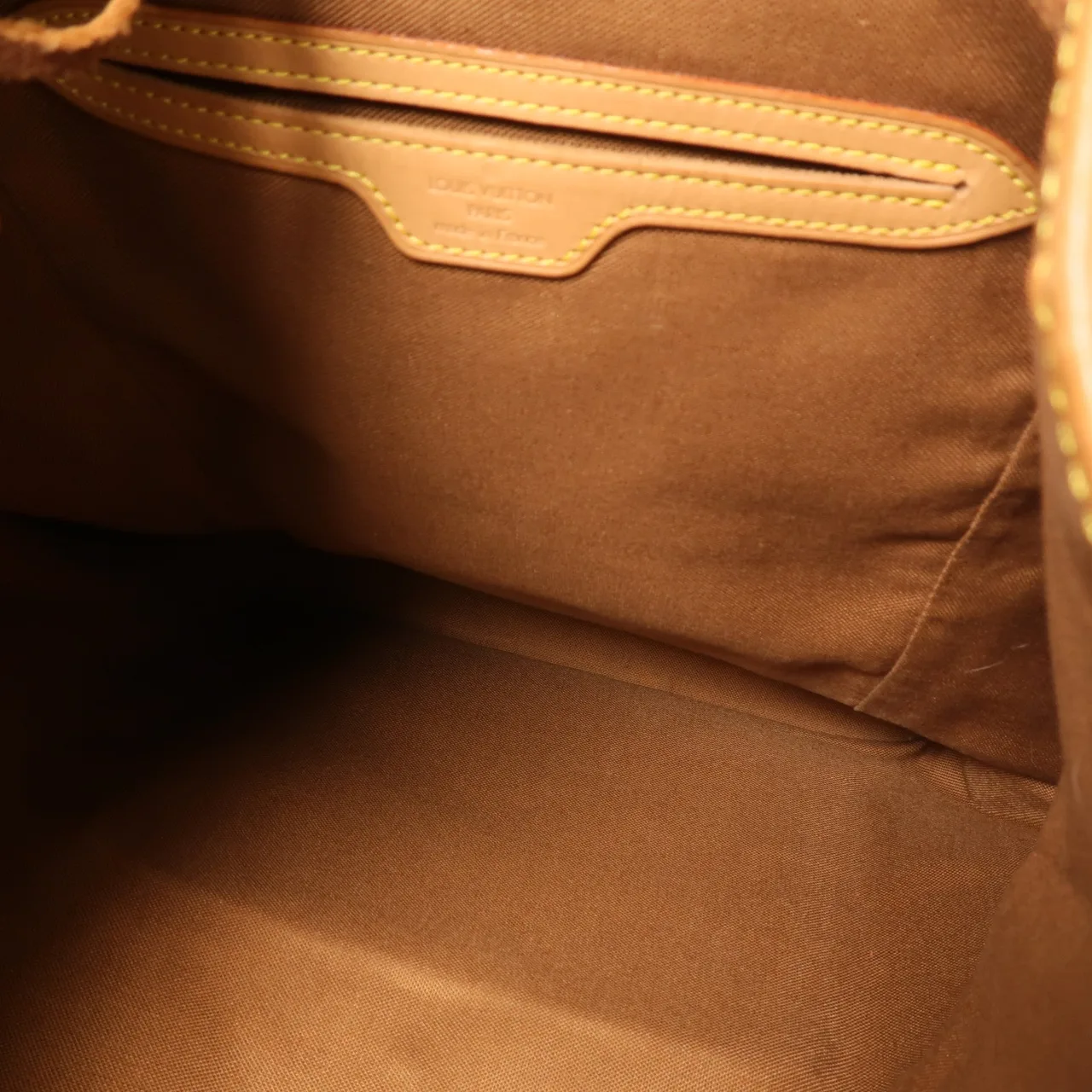 LOUIS VUITTON Montsouris M51135 Backpack Coated Canvas 棕色 Coated Canvas Rank B - Thumbnail 13