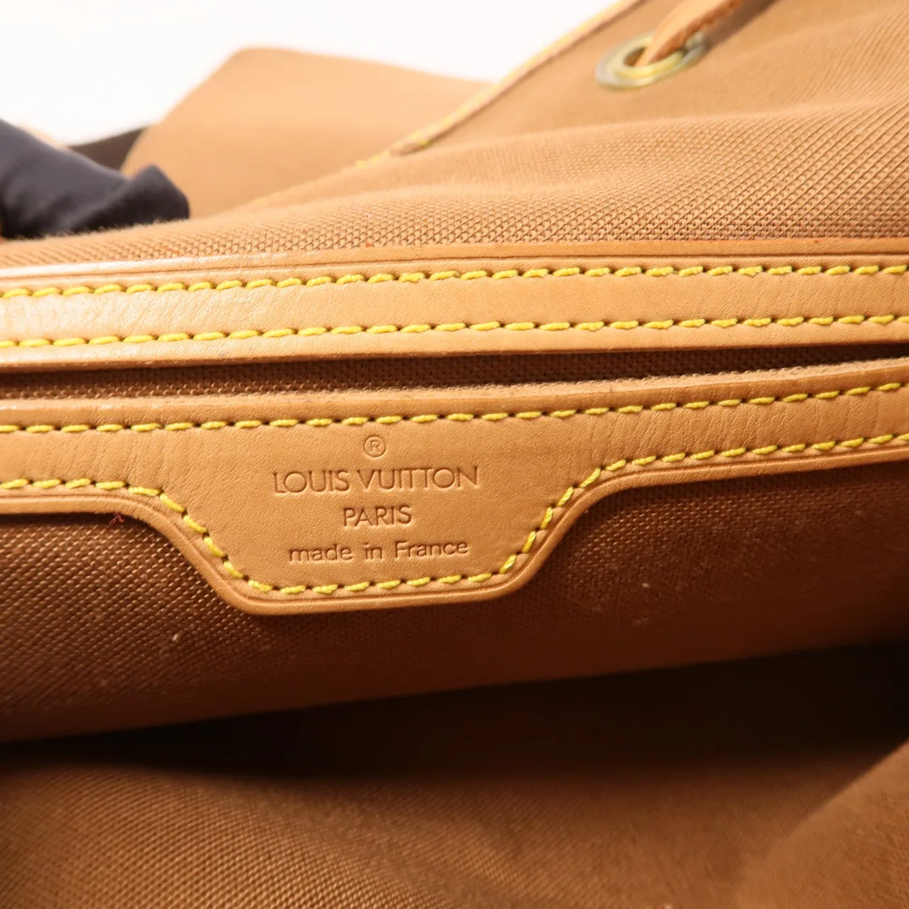 LOUIS VUITTON Montsouris M51135 Backpack Coated Canvas 棕色 Coated Canvas Rank B - Thumbnail 14