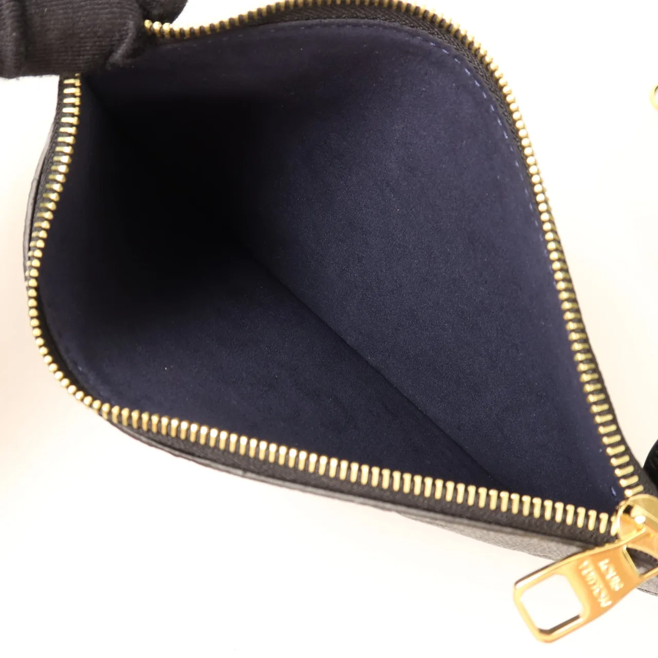 LOUIS VUITTON Neverfull M45685 Tote Bag Calfskin 黑色 / Black Calfskin Rank A - Thumbnail 11