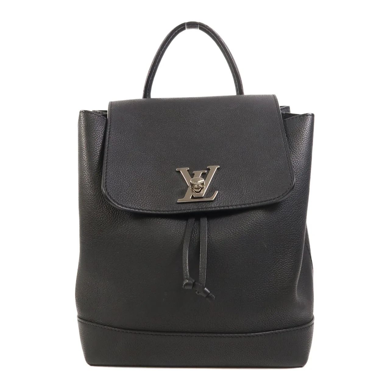 LOUIS VUITTON Lock Me Backpack M41815 Backpack Calfskin 黑色 / Black