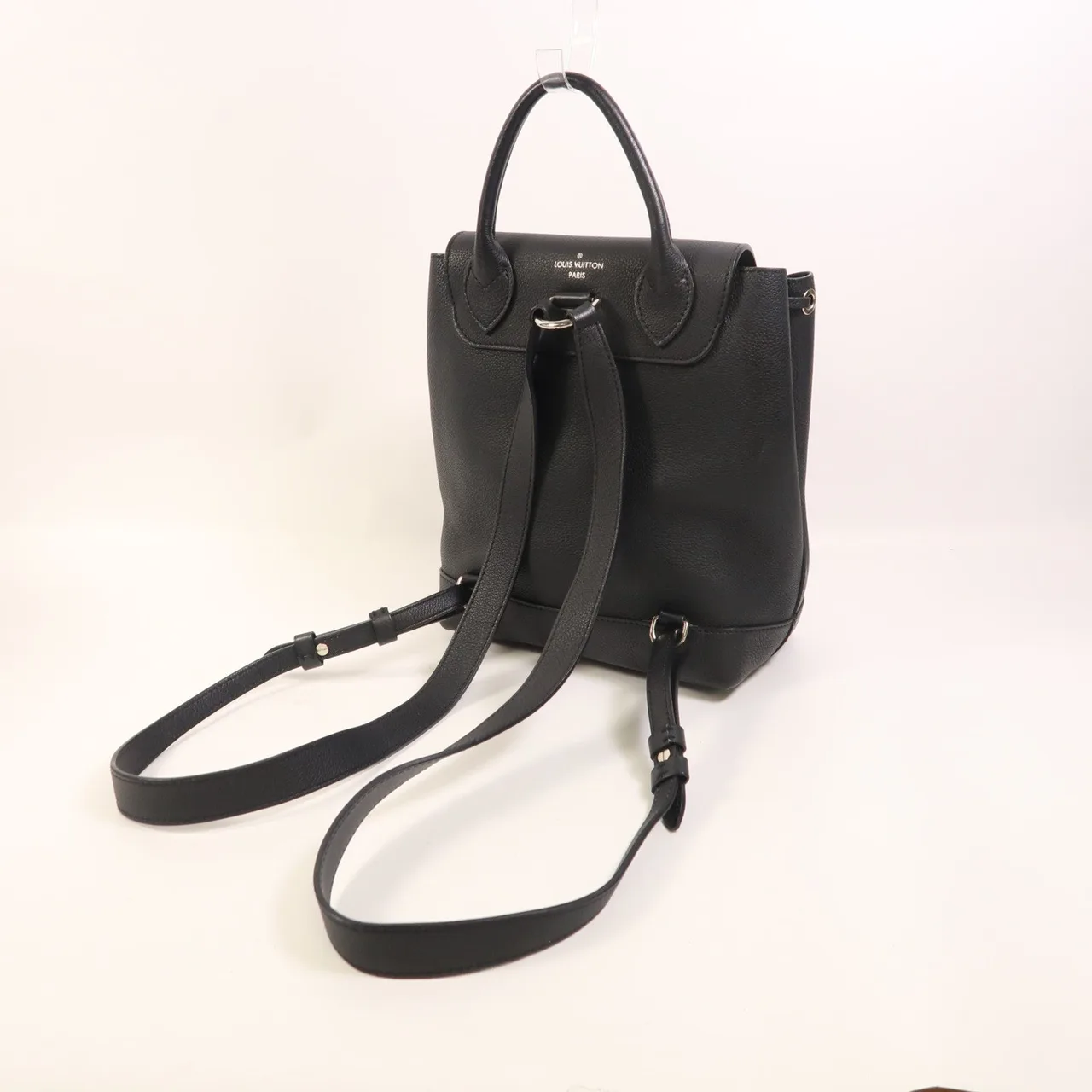 LOUIS VUITTON Lock Me Backpack M41815 Backpack Calfskin 黑色 / Black Calfskin Rank B - Thumbnail 8