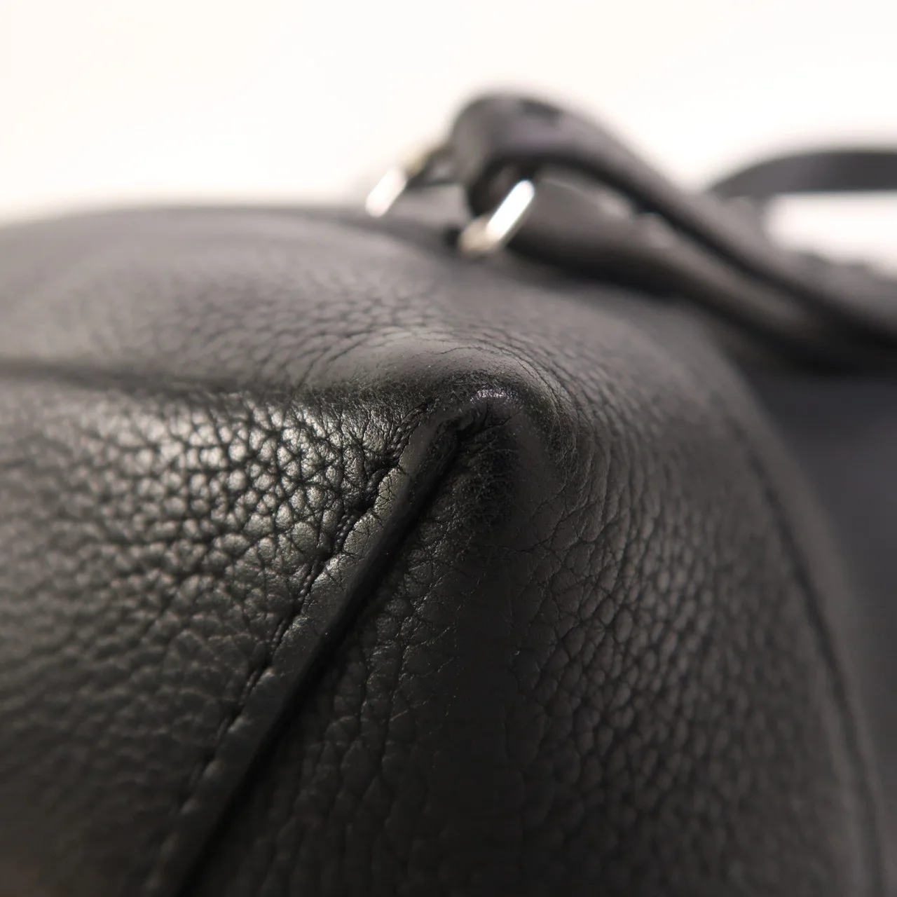 LOUIS VUITTON Lock Me Backpack M41815 Backpack Calfskin 黑色 / Black Calfskin Rank B - Thumbnail 12