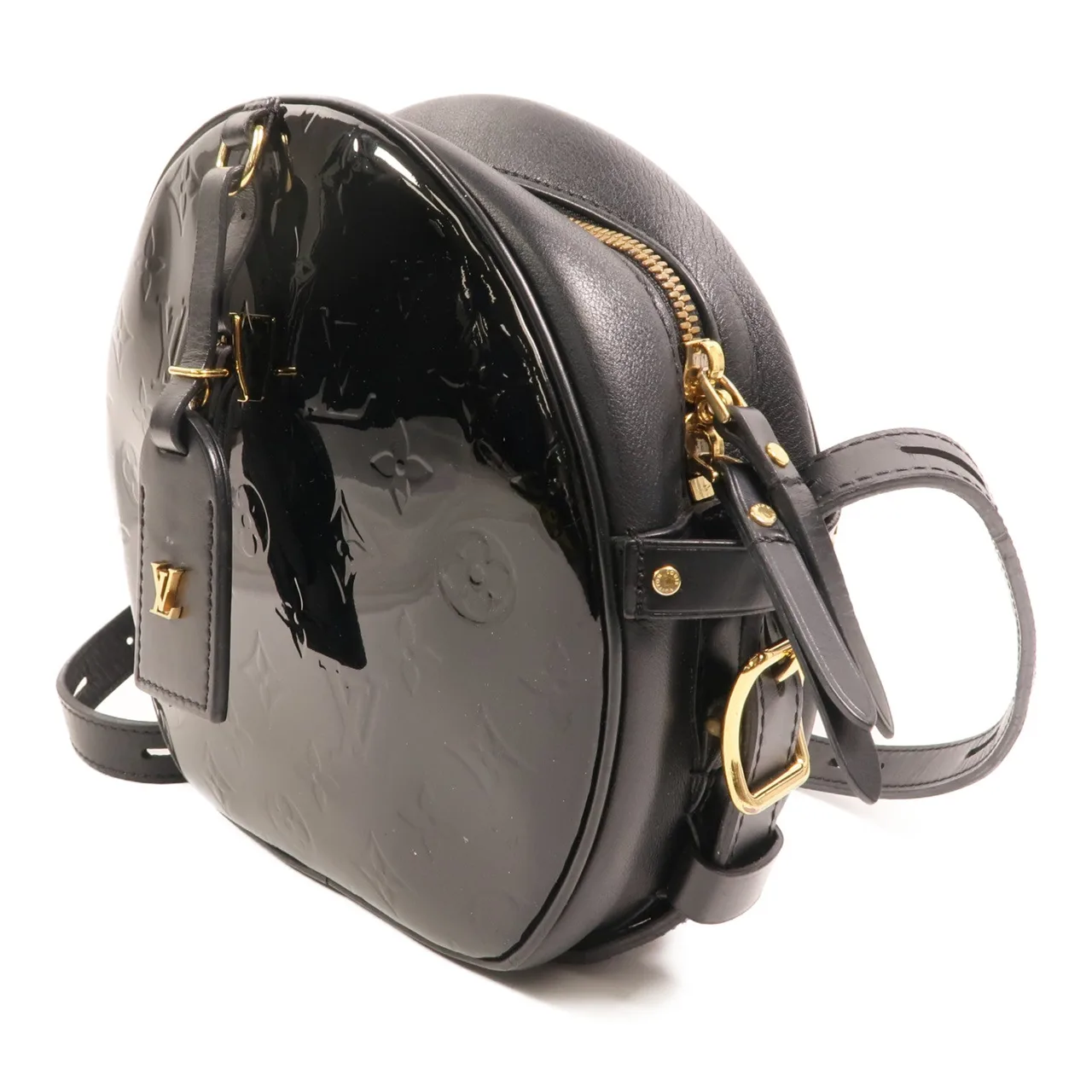 LOUIS VUITTON Boite Chapeau Souple M53999 Shoulder Bag Coated Canvas 黑色 Coated Canvas Rank B - Thumbnail 3