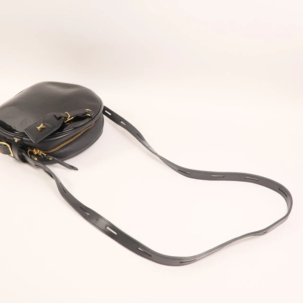 LOUIS VUITTON Boite Chapeau Souple M53999 Shoulder Bag Coated Canvas 黑色 Coated Canvas Rank B - Thumbnail 8