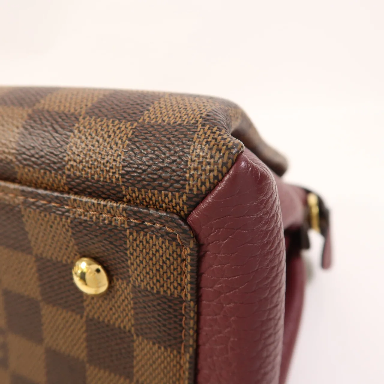 LOUIS VUITTON Normandy N41654 2-Way Bag Leather 棕色 / Brown Leather Rank A - Thumbnail 9