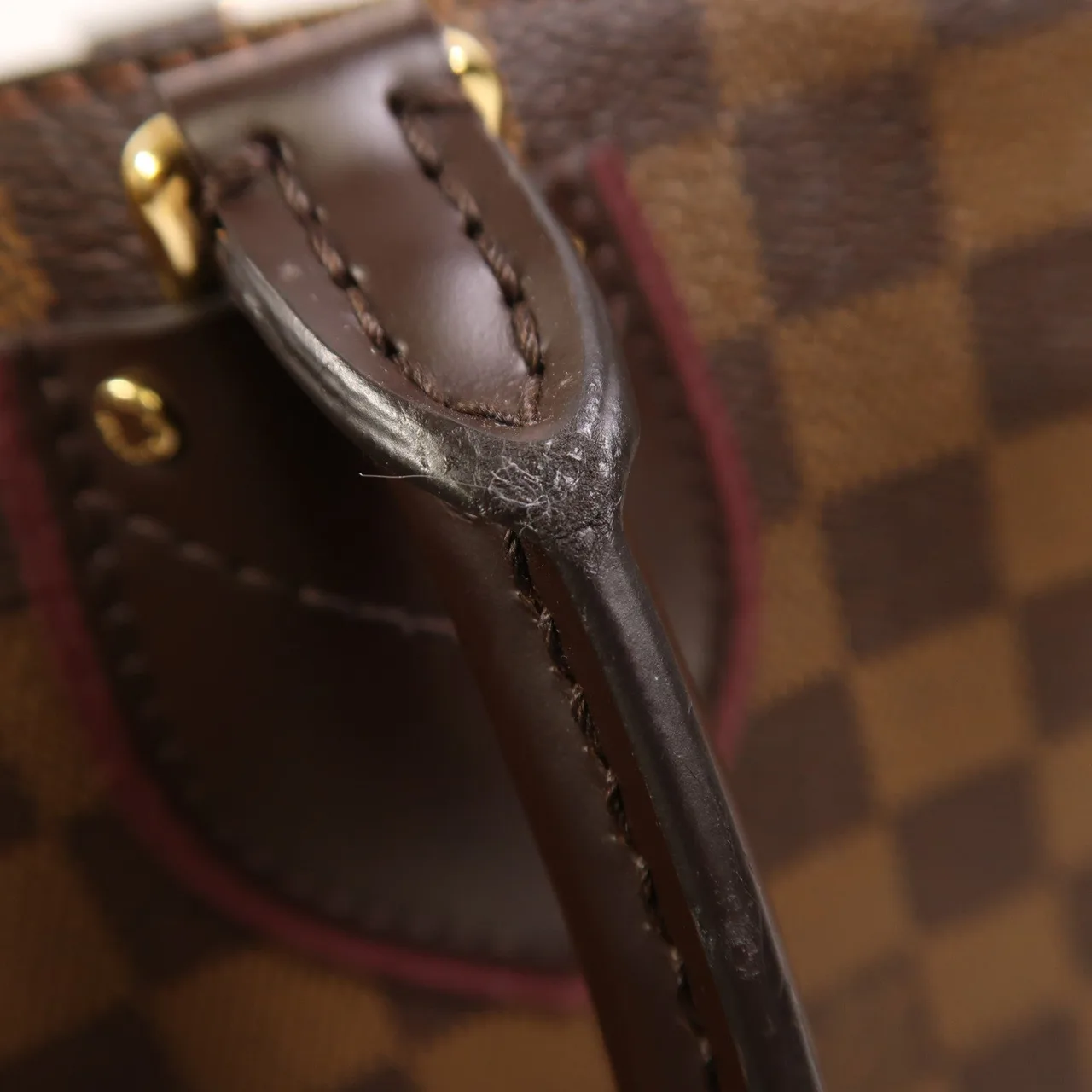 LOUIS VUITTON Normandy N41654 2-Way Bag Leather 棕色 / Brown Leather Rank A - Thumbnail 22