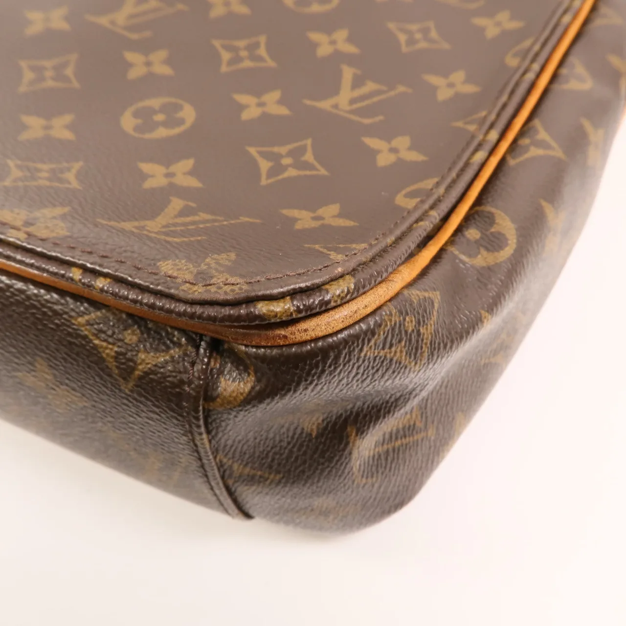 LOUIS VUITTON M40523 Shoulder Bag Coated Canvas 棕色 / Brown Coated Canvas Rank B - Thumbnail 9