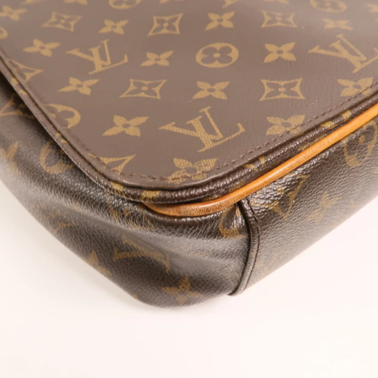 LOUIS VUITTON M40523 Shoulder Bag Coated Canvas 棕色 / Brown Coated Canvas Rank B - Thumbnail 10