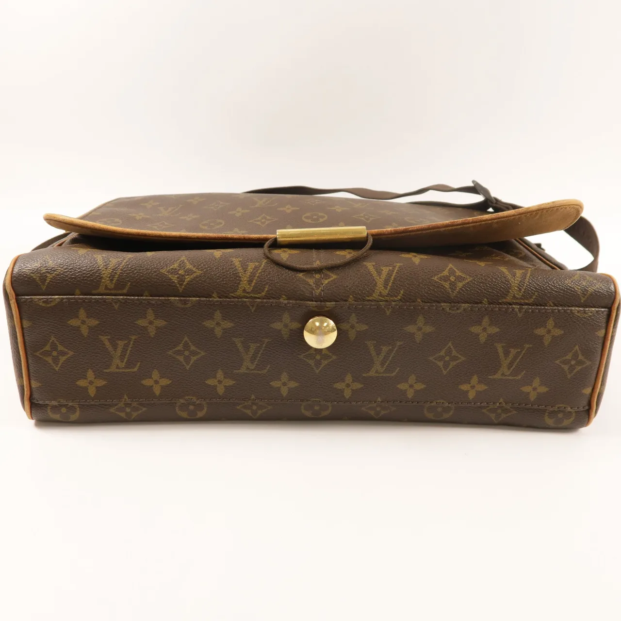 LOUIS VUITTON Abbesses M45257 Shoulder Bag Coated Canvas 棕色 Coated Canvas Rank B - Thumbnail 4