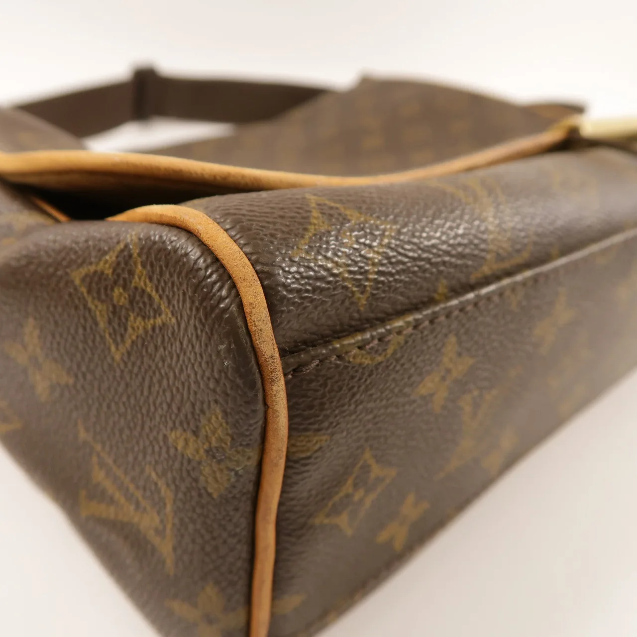 LOUIS VUITTON Abbesses M45257 Shoulder Bag Coated Canvas 棕色 Coated Canvas Rank B - Thumbnail 10
