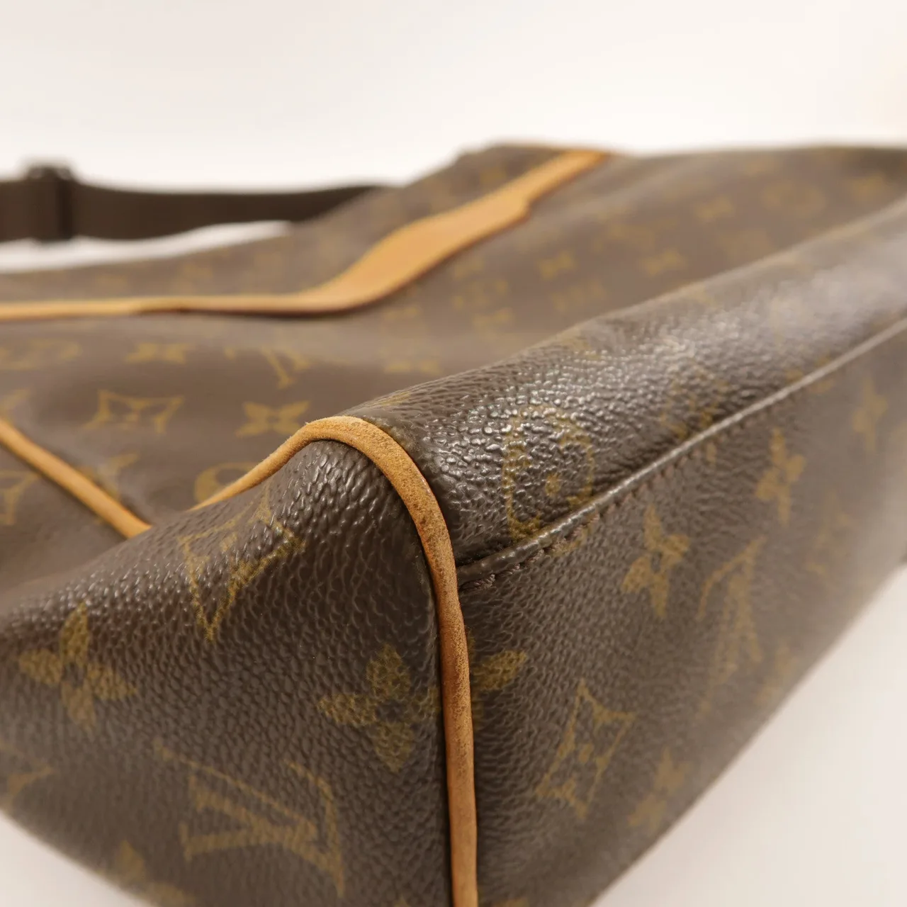 LOUIS VUITTON Abbesses M45257 Shoulder Bag Coated Canvas 棕色 Coated Canvas Rank B - Thumbnail 12