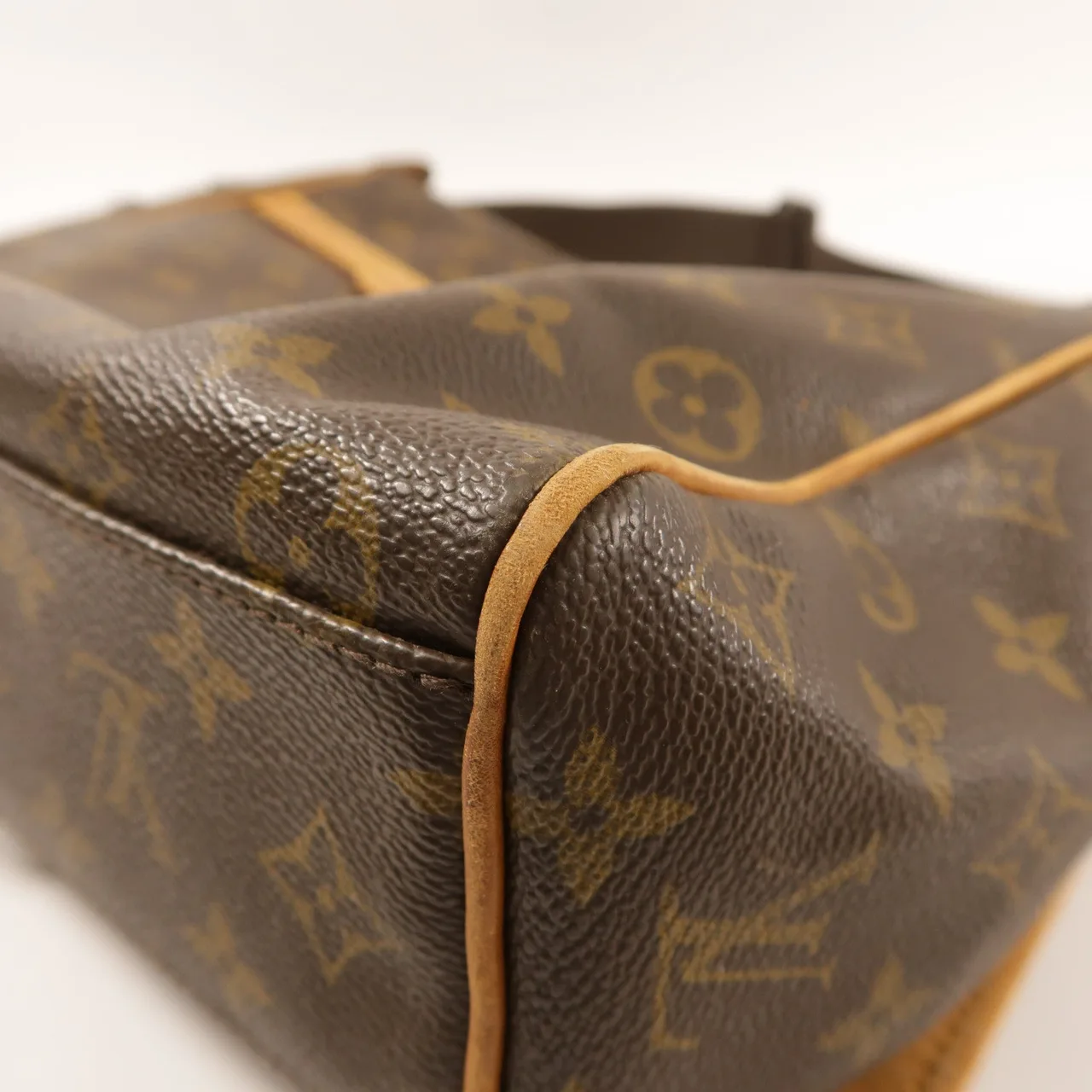LOUIS VUITTON Abbesses M45257 Shoulder Bag Coated Canvas 棕色 Coated Canvas Rank B - Thumbnail 13