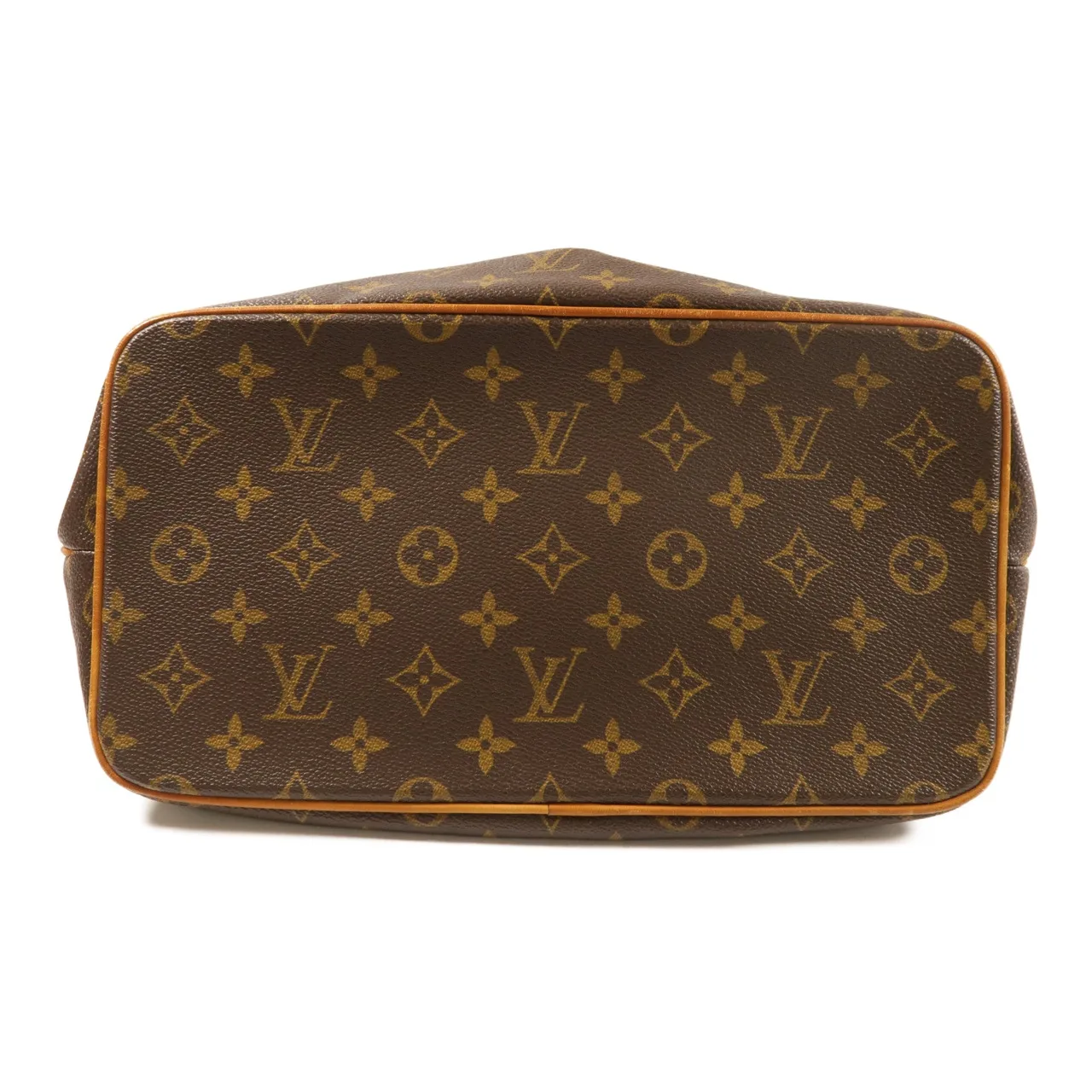 LOUIS VUITTON Palermo M40145 2-Way Bag Coated Canvas 棕色 Coated Canvas Rank B - Thumbnail 4