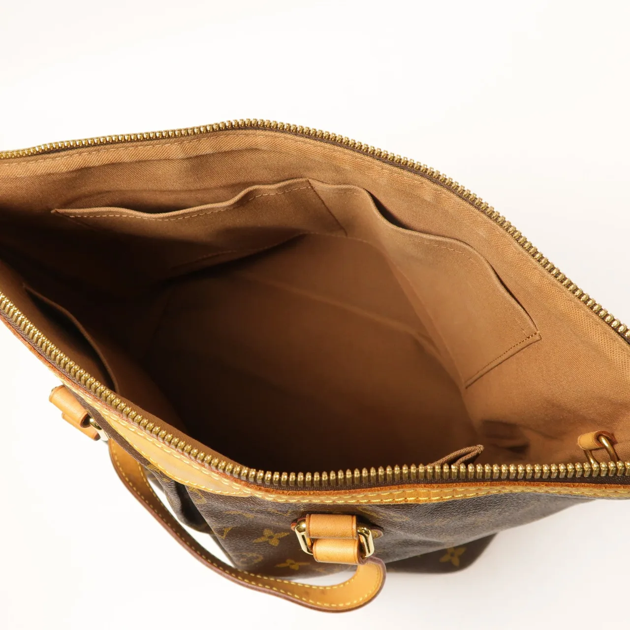 LOUIS VUITTON Palermo M40145 2-Way Bag Coated Canvas 棕色 Coated Canvas Rank B - Thumbnail 5