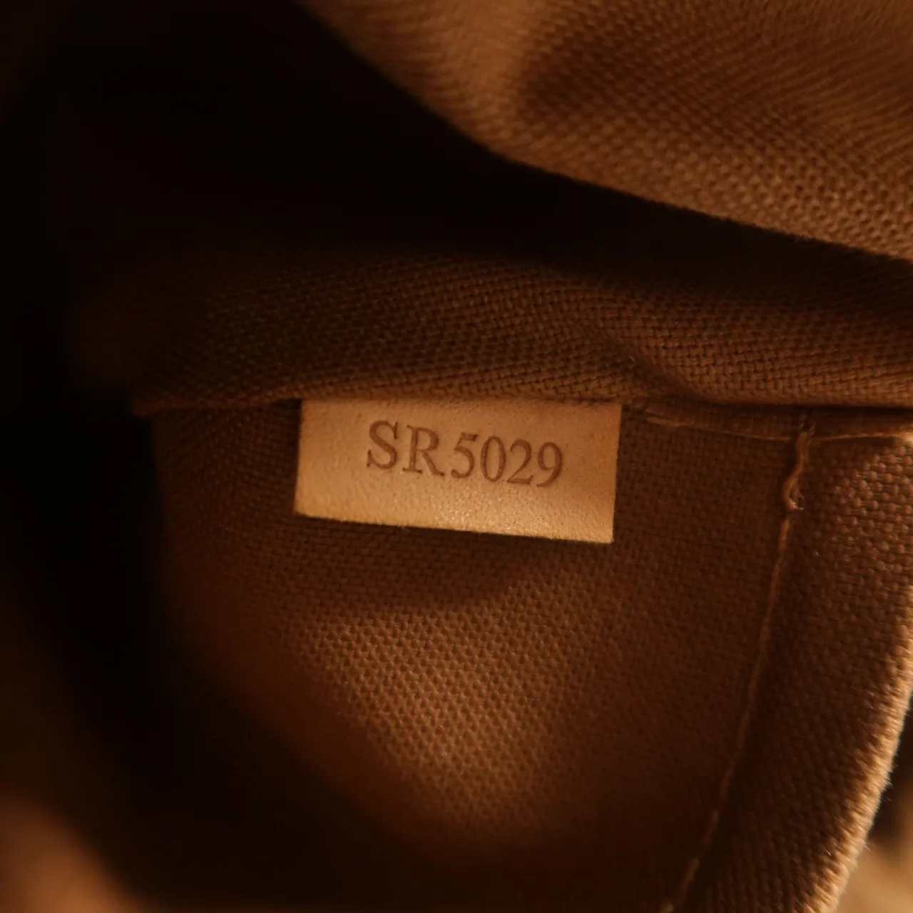 LOUIS VUITTON Palermo M40145 2-Way Bag Coated Canvas 棕色 Coated Canvas Rank B - Thumbnail 7