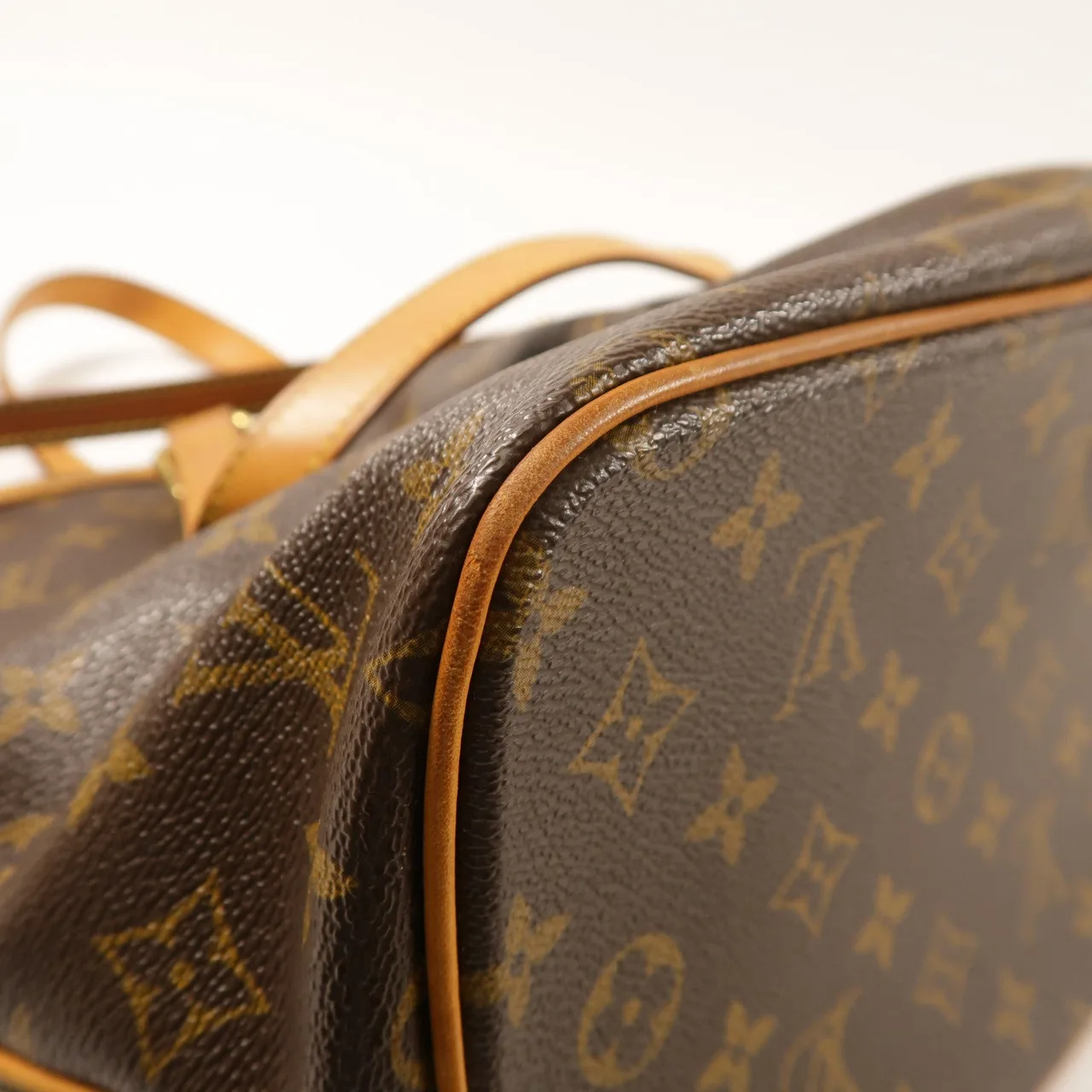 LOUIS VUITTON Palermo M40145 2-Way Bag Coated Canvas 棕色 Coated Canvas Rank B - Thumbnail 11