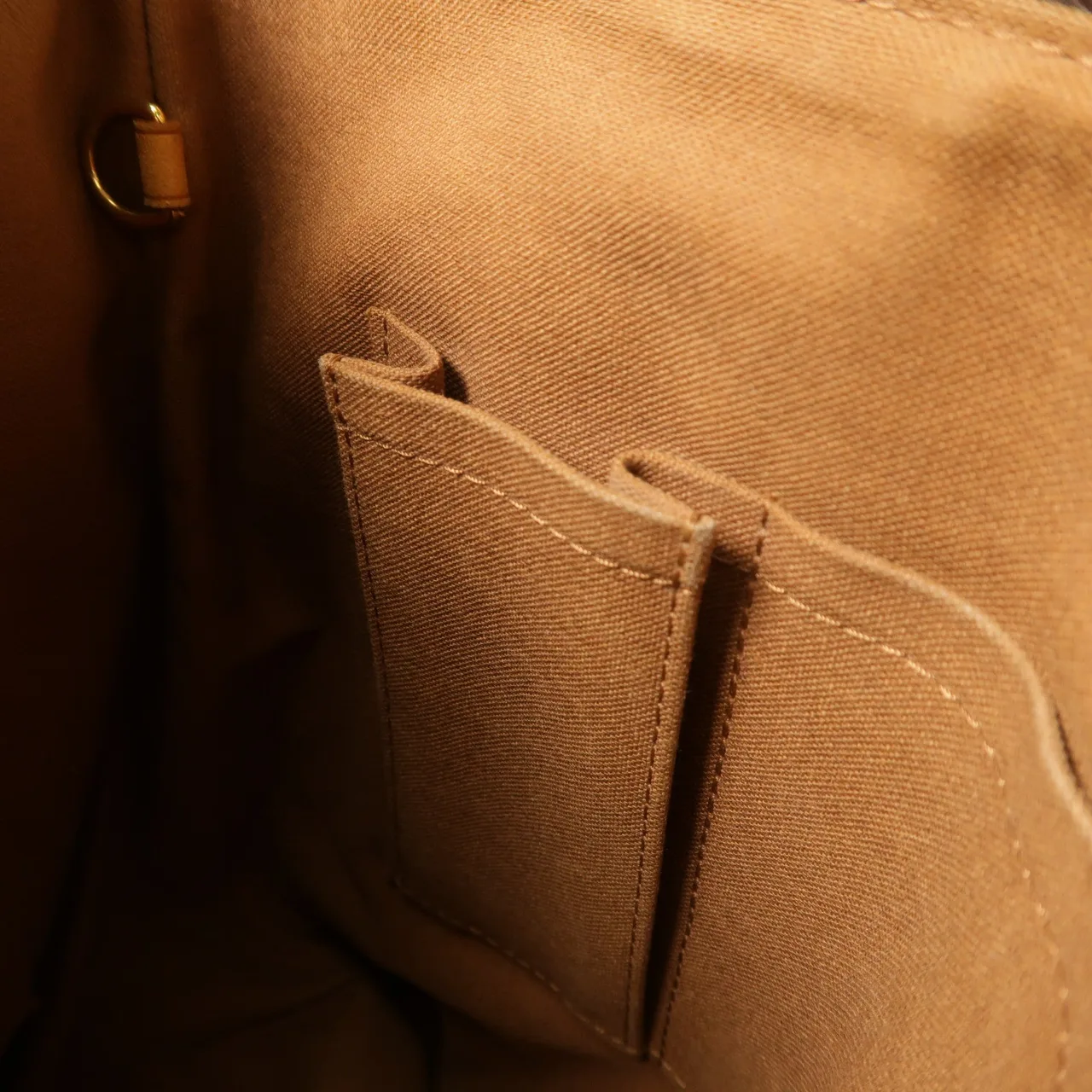 LOUIS VUITTON Palermo M40145 2-Way Bag Coated Canvas 棕色 Coated Canvas Rank B - Thumbnail 13