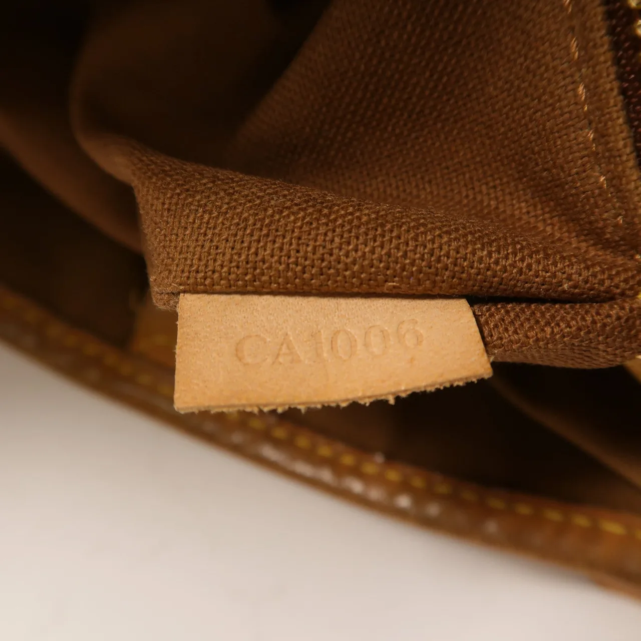 LOUIS VUITTON Batignolles M51154 肩背包 塗層帆布 棕色 塗層帆布 中古品C - 縮圖 7