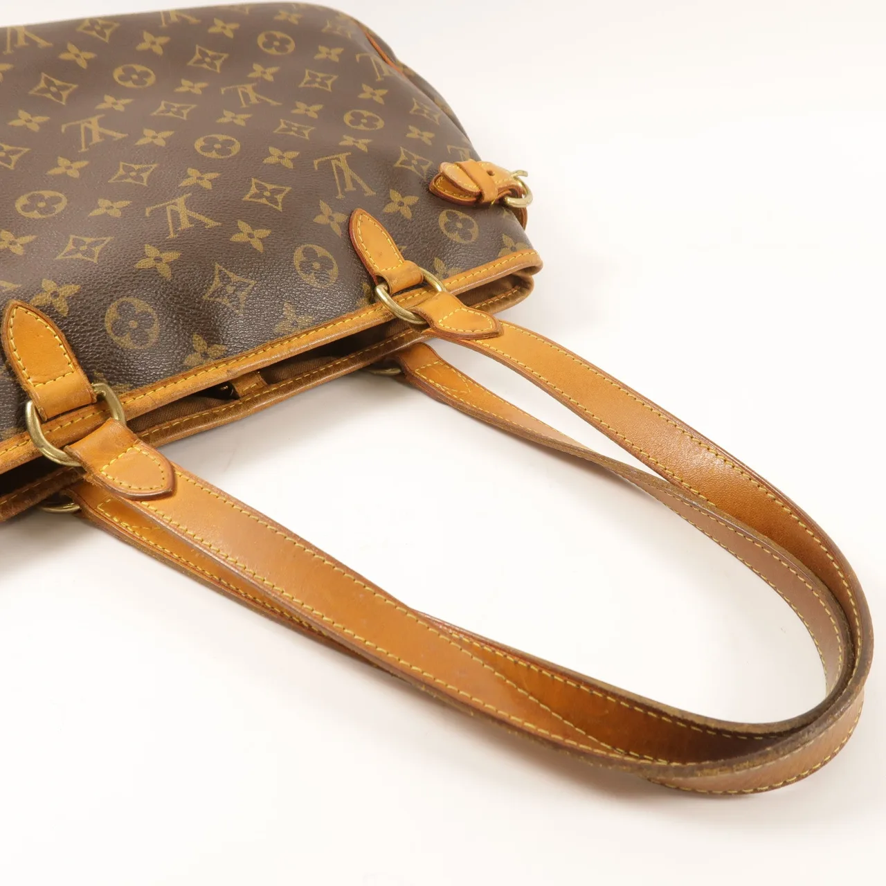 LOUIS VUITTON Batignolles M51154 肩背包 塗層帆布 棕色 塗層帆布 中古品C - 縮圖 8