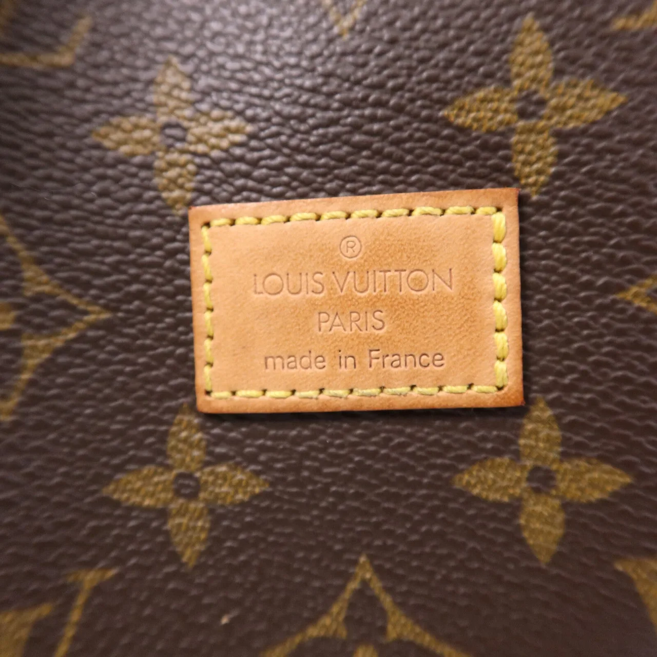 LOUIS VUITTON Saumur M42256 肩背包 塗層帆布 棕色 / Brown 塗層帆布 中古品B - 縮圖 6