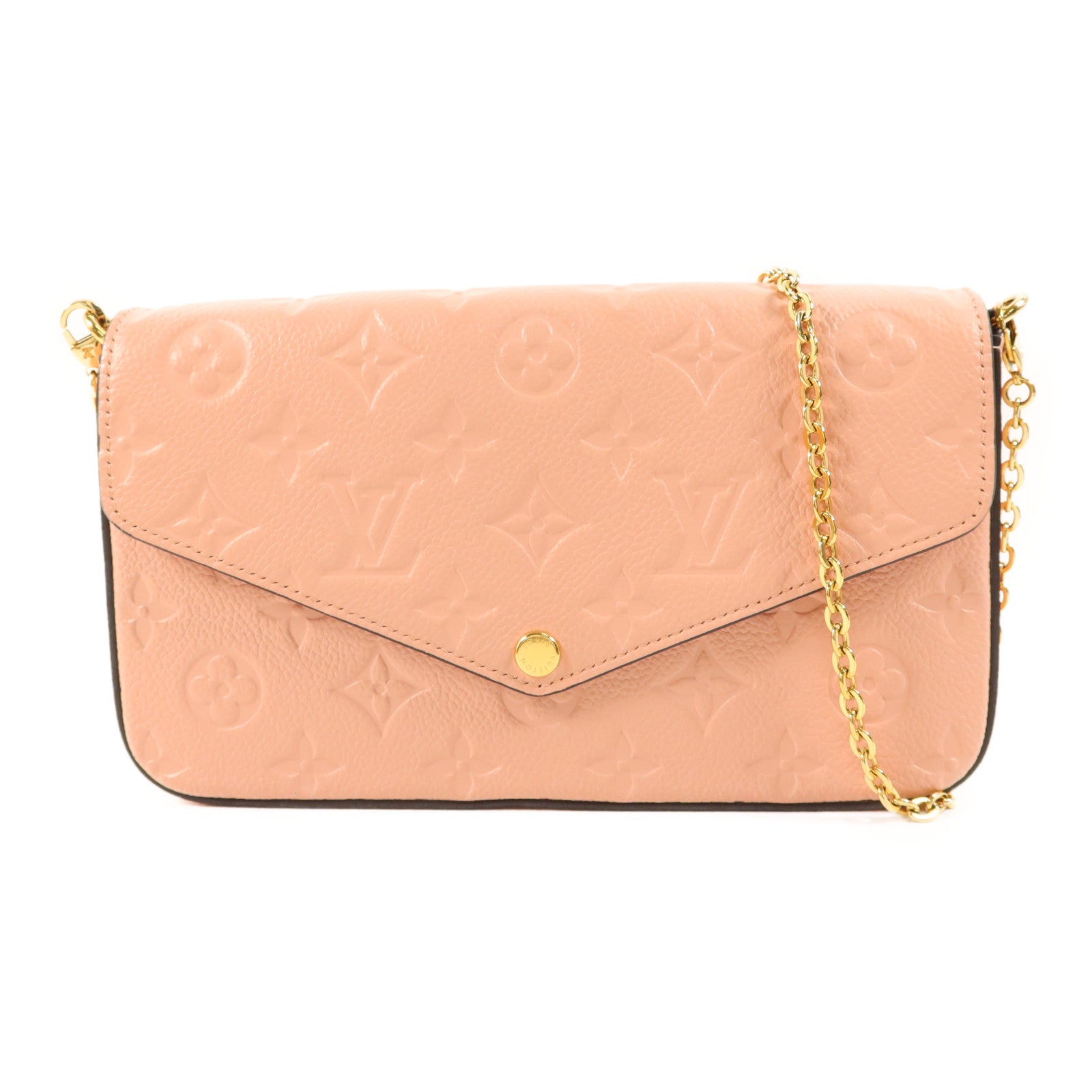LOUIS VUITTON Felicie M82608 Shoulder Bag Calfskin