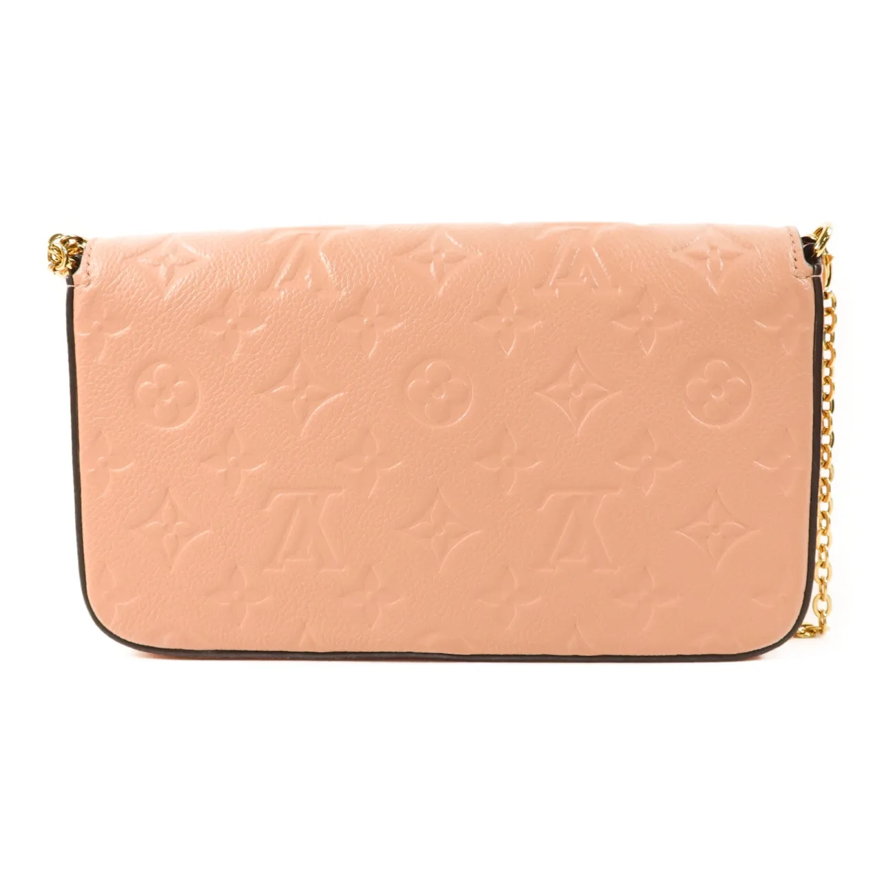 LOUIS VUITTON Felicie M82608 Shoulder Bag Calfskin 粉色 / Pink Calfskin Rank A - Thumbnail 2