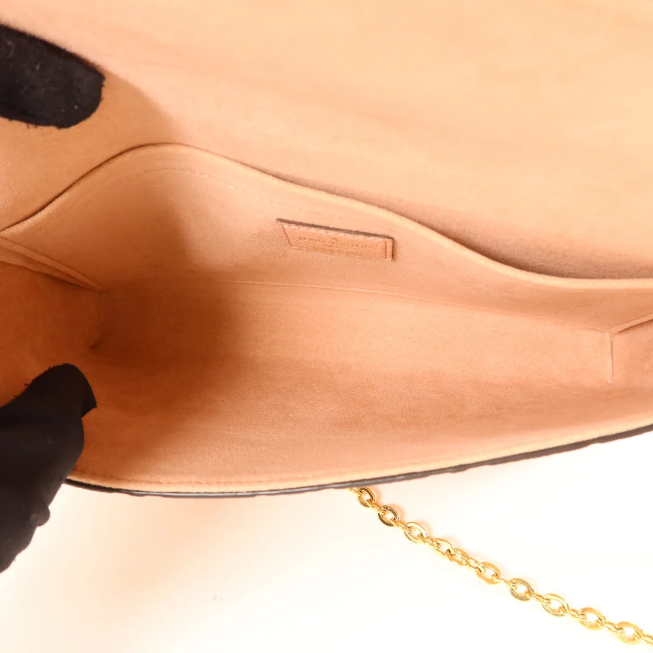 LOUIS VUITTON Felicie M82608 Shoulder Bag Calfskin 粉色 / Pink Calfskin Rank A - Thumbnail 5