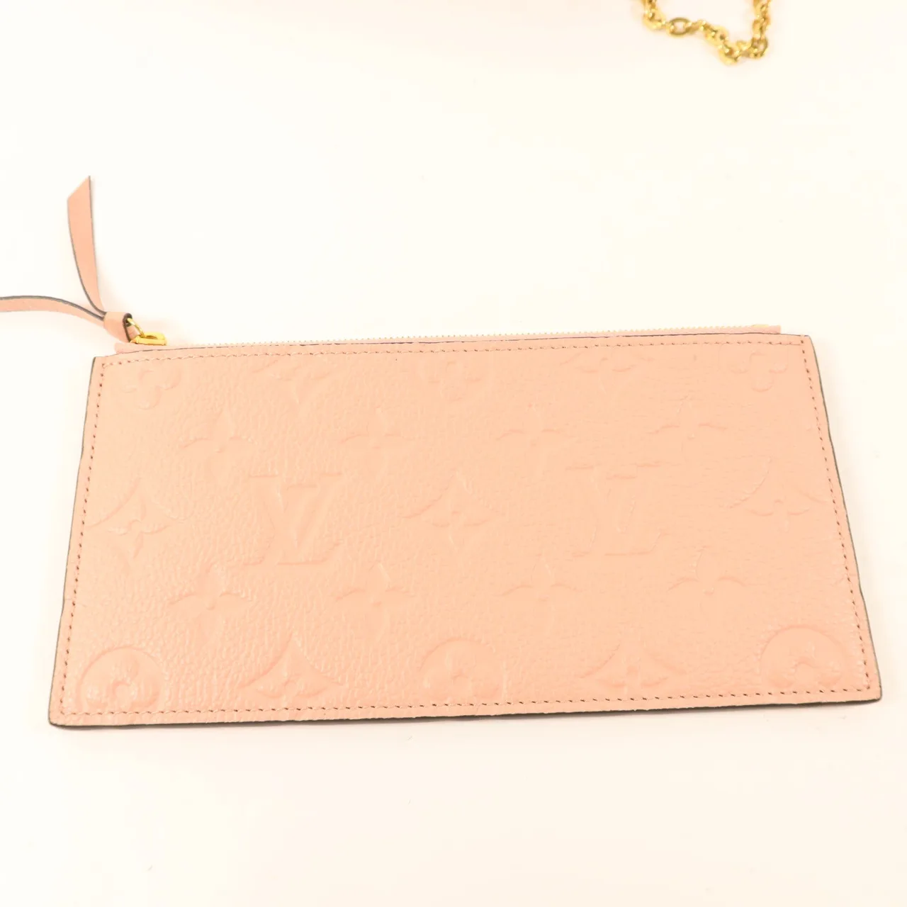 LOUIS VUITTON Felicie M82608 Shoulder Bag Calfskin 粉色 / Pink Calfskin Rank A - Thumbnail 13