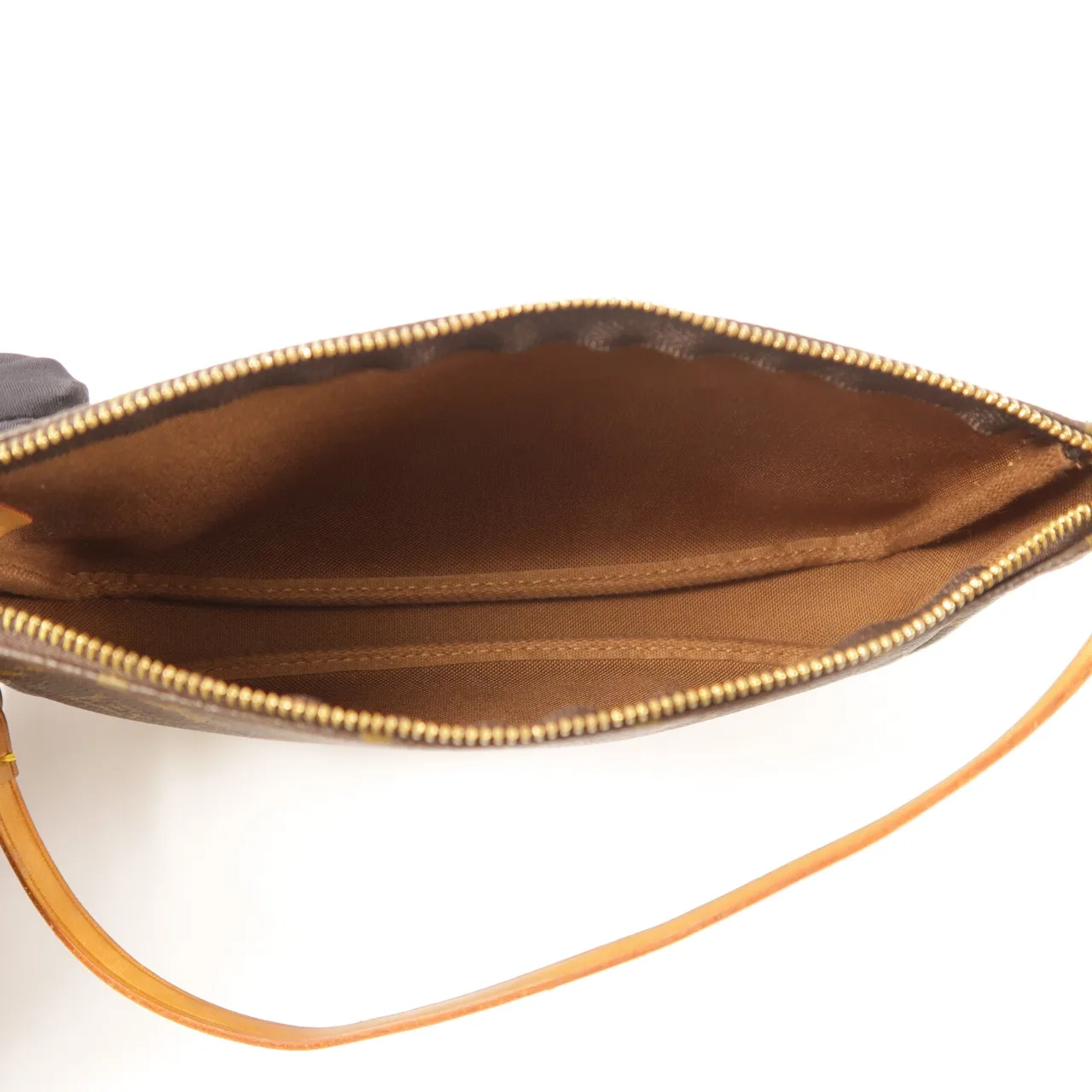 LOUIS VUITTON Pochette Accessoires M51980 Bag Coated Canvas 棕色 / Brown Coated Canvas Rank A - Thumbnail 5