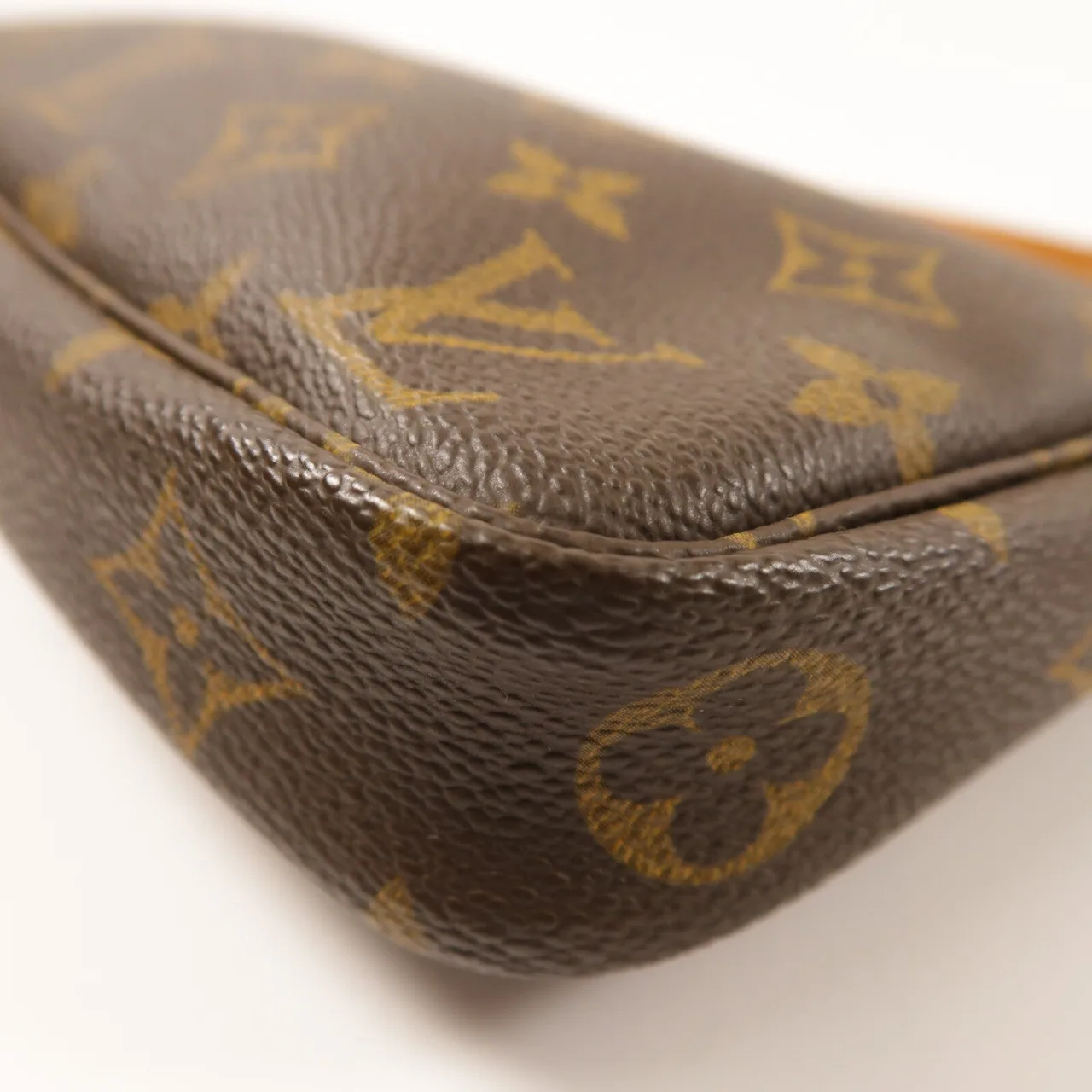 LOUIS VUITTON Pochette Accessoires M51980 Bag Coated Canvas 棕色 / Brown Coated Canvas Rank A - Thumbnail 11