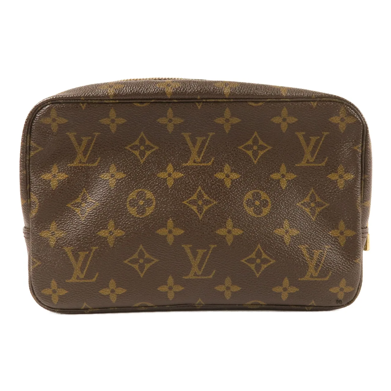 LOUIS VUITTON Toilette M47524 手拿包 塗層帆布 棕色 / Brown