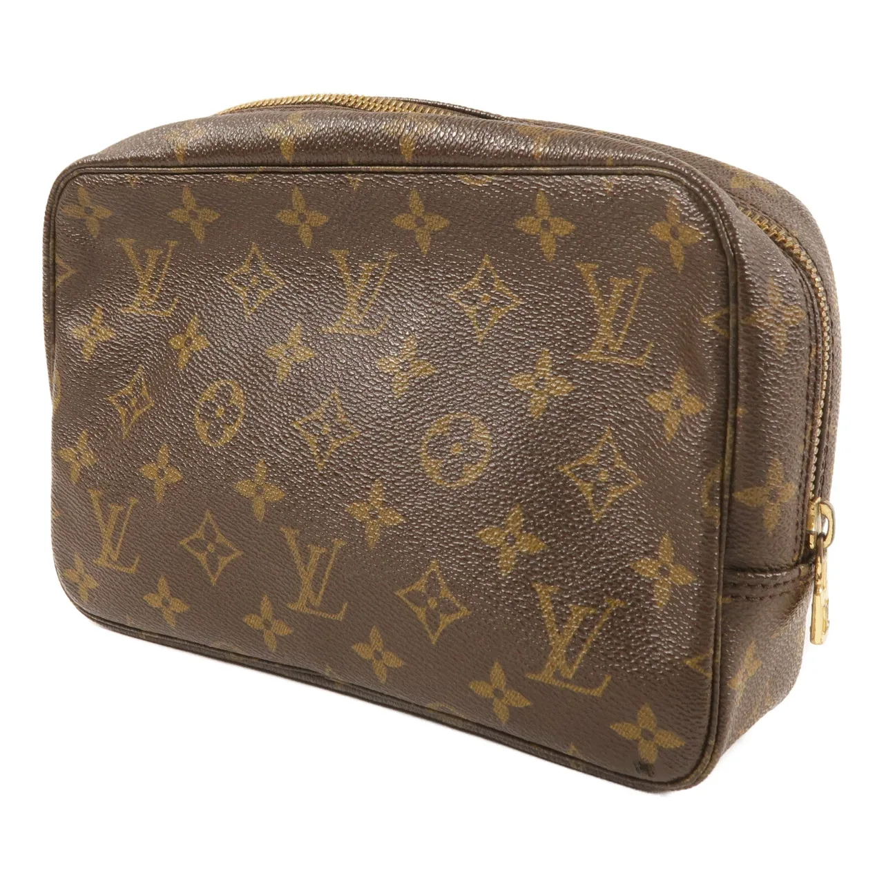 LOUIS VUITTON Toilette M47524 Clutch Coated Canvas 棕色 / Brown Coated Canvas Rank A - Thumbnail 3