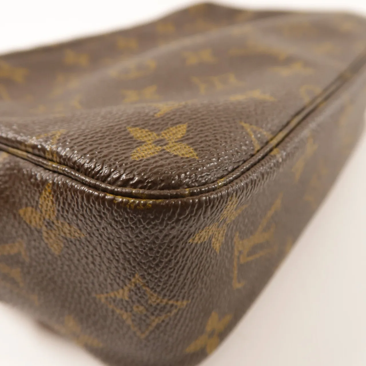 LOUIS VUITTON Toilette M47524 Clutch Coated Canvas 棕色 / Brown Coated Canvas Rank A - Thumbnail 9