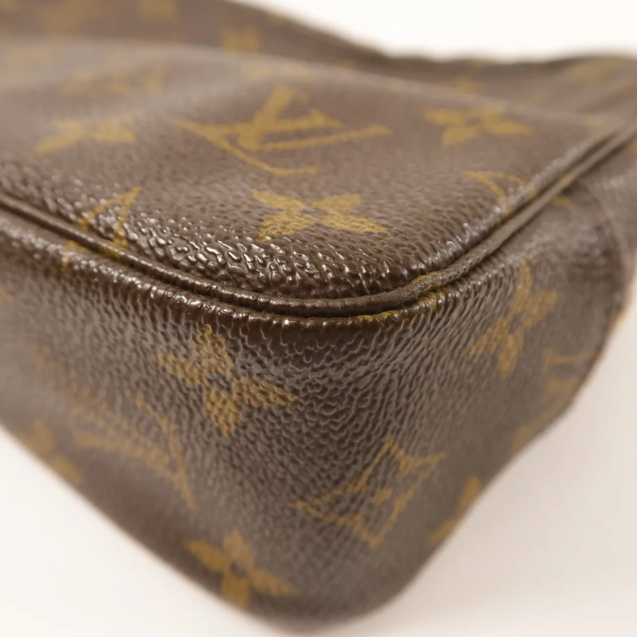 LOUIS VUITTON Toilette M47524 Clutch Coated Canvas 棕色 / Brown Coated Canvas Rank A - Thumbnail 12