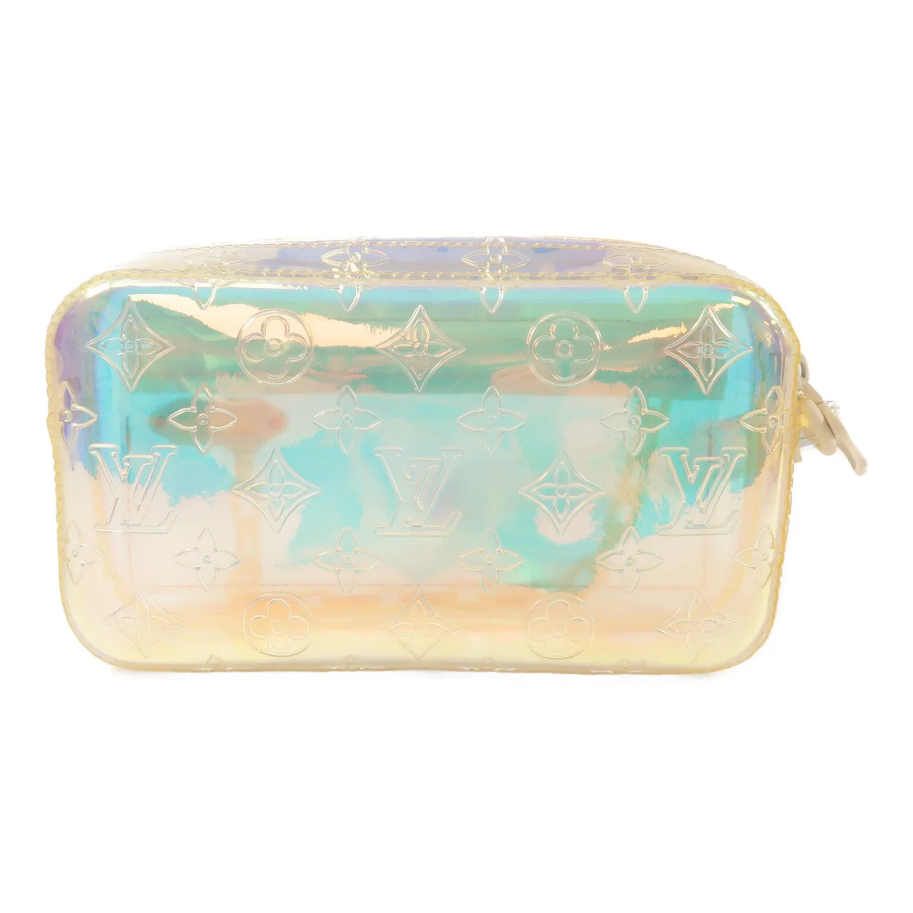 LOUIS VUITTON Pochette Volga M55261 Clutch x PVC 其他 / 白色 x PVC Rank A - Thumbnail 2