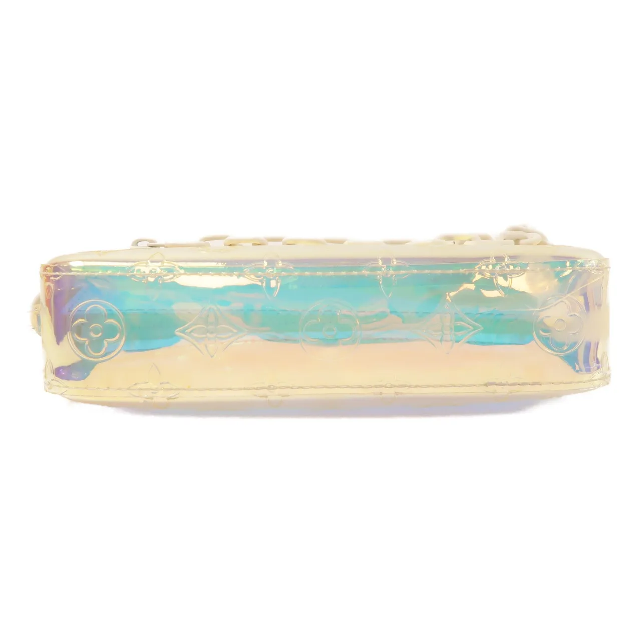 LOUIS VUITTON Pochette Volga M55261 Clutch x PVC 其他 / 白色 x PVC Rank A - Thumbnail 4