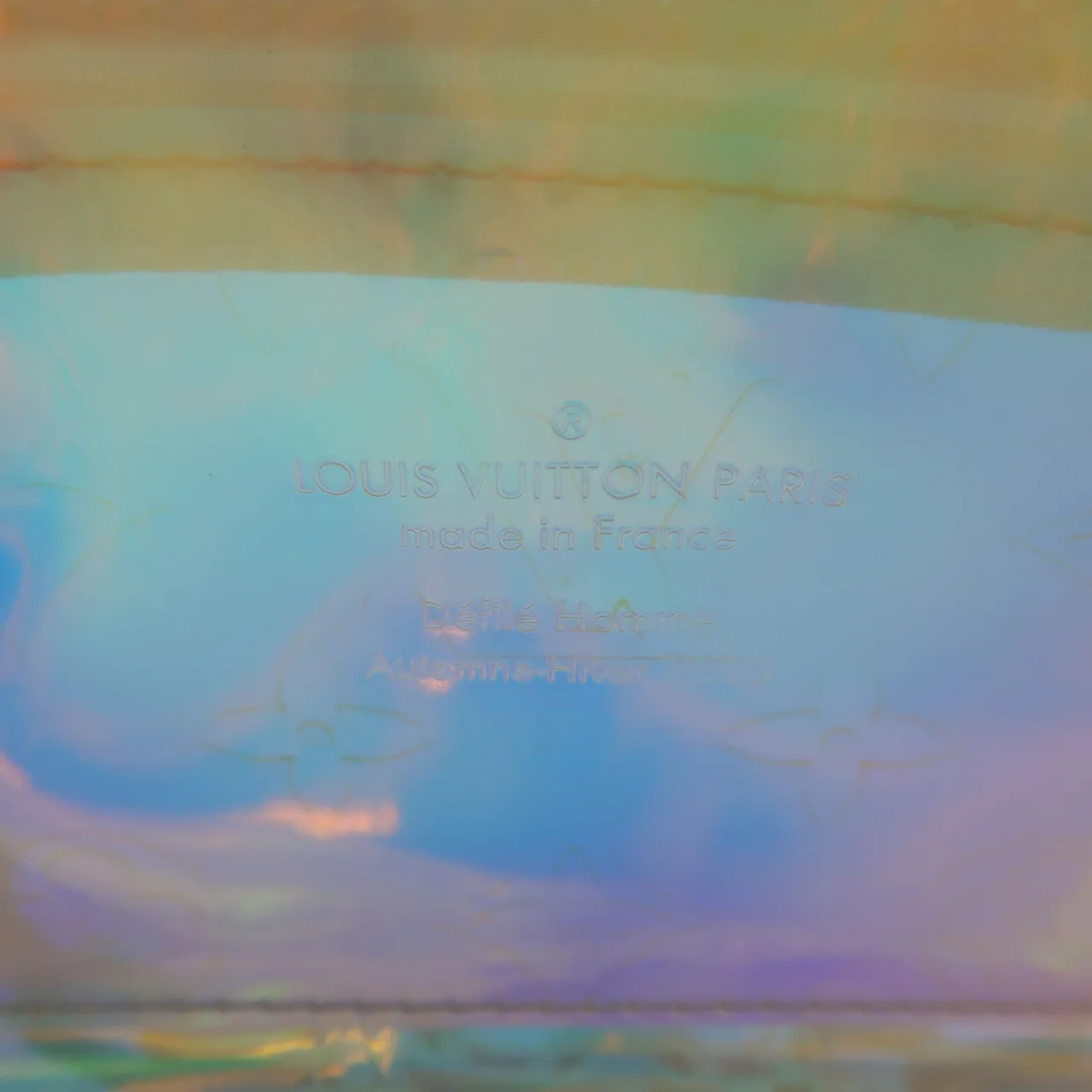 LOUIS VUITTON Pochette Volga M55261 Clutch x PVC 其他 / 白色 x PVC Rank A - Thumbnail 6