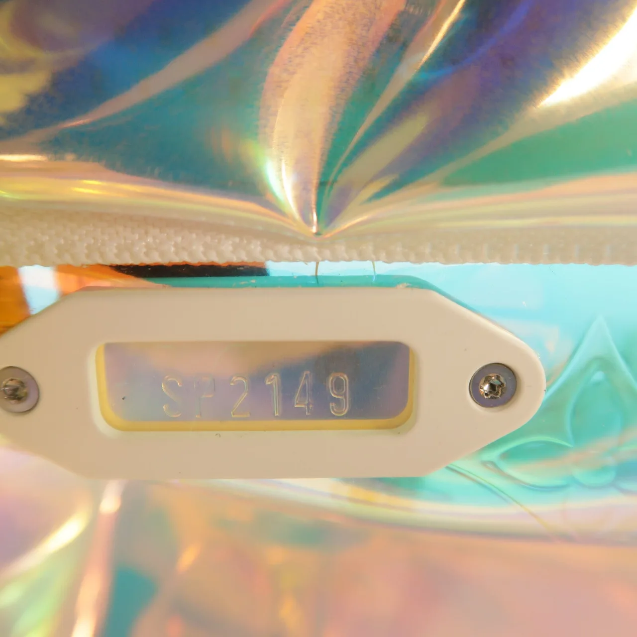 LOUIS VUITTON Pochette Volga M55261 Clutch x PVC 其他 / 白色 x PVC Rank A - Thumbnail 7