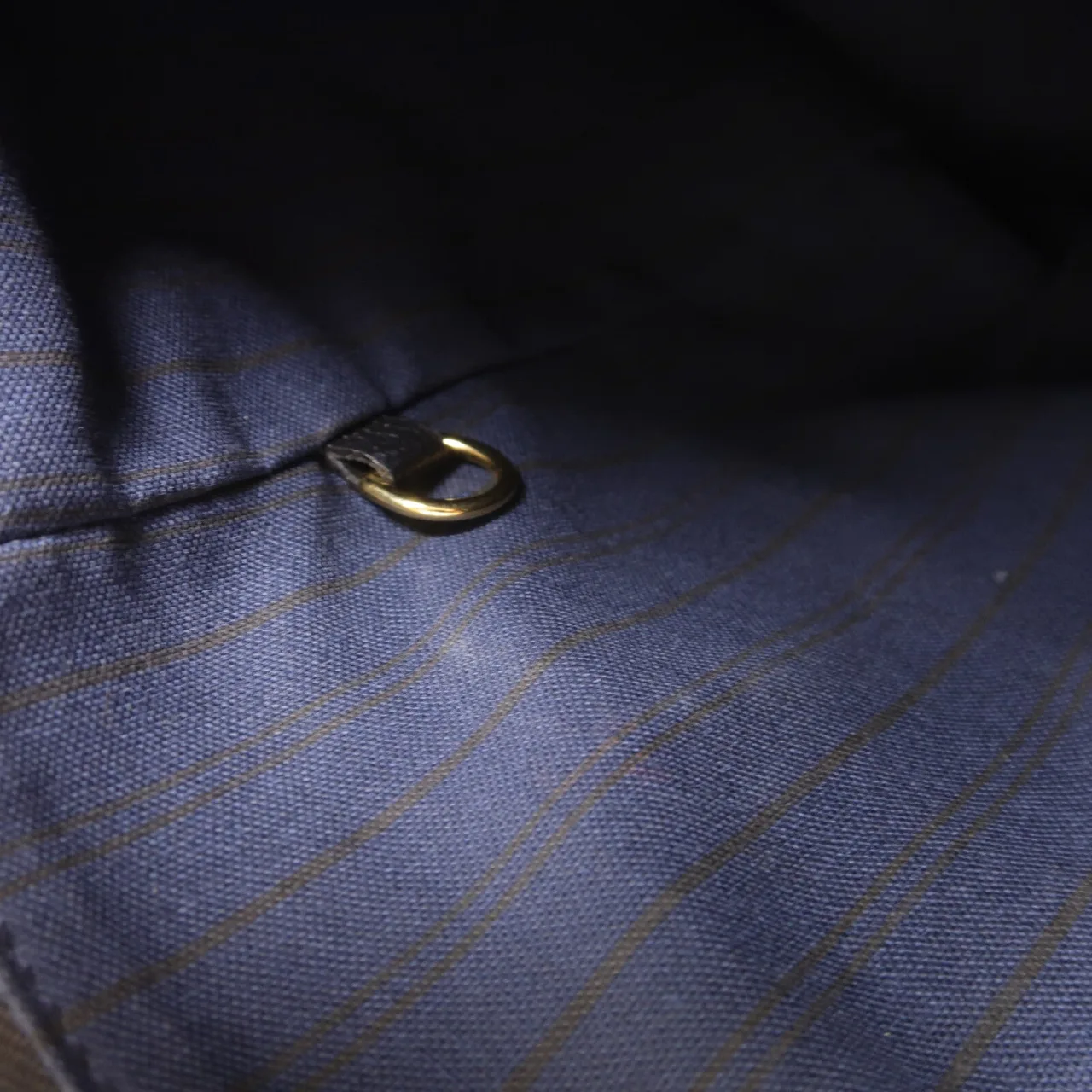LOUIS VUITTON Lumineuse M93410 兩用包 牛皮 藍色 / Navy 牛皮 中古品A - 縮圖 13
