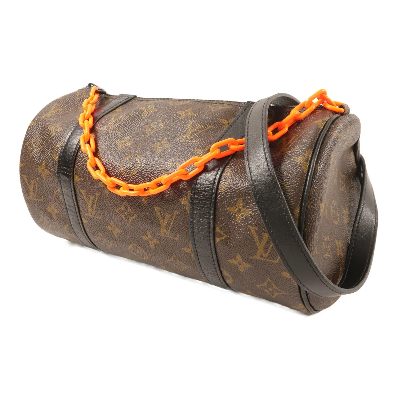 LOUIS VUITTON Papillon M44479 肩背包 塗層帆布 棕色 / Brown 塗層帆布 中古品A - 縮圖 3