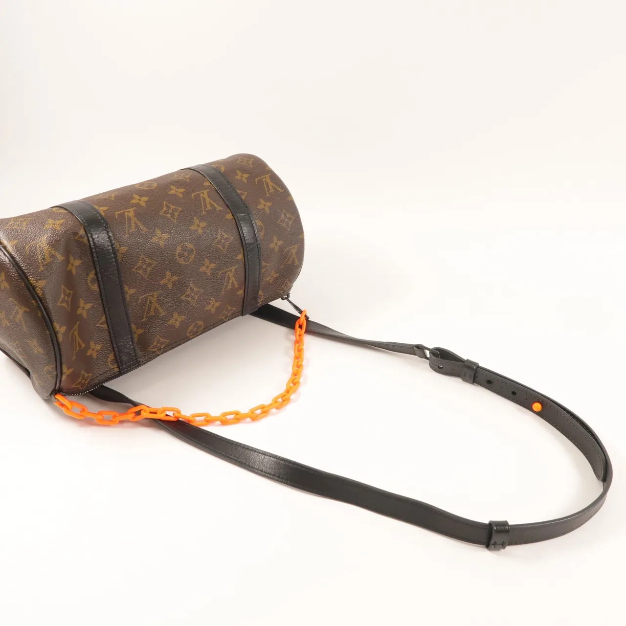 LOUIS VUITTON Papillon M44479 肩背包 塗層帆布 棕色 / Brown 塗層帆布 中古品A - 縮圖 8